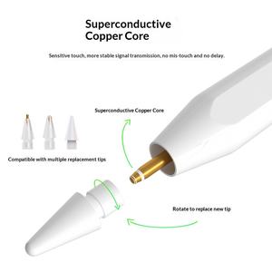 Stylet capacitif magnétique pour <span class=keywords><strong>iPad</strong></span> avec chargement magnétique, en plastique, pour écran - Product Image 3