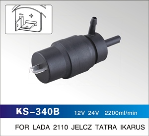 KS-340B prix usine 2200 ml/min pare-brise 12V 24V laveuse pompe de pulvérisation pour LADA 2110 JELCZ TATRA <span class=keywords><strong>IKARUS</strong></span> 2108-5208009 - Product Image 2