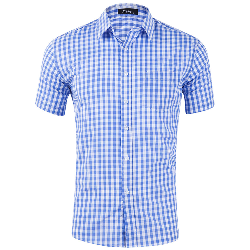 Light blue short sleeve