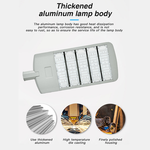 Farola LED Modular de Vidrio Moderna de 220V IP66, 100W 150W 200W 250W, Iluminación Exterior de Aluminio AC, 5 Años de Garantía, Precio de Fábrica - Product Image 5