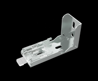Rail de tête en aluminium très résistant, pour stores zèbre roulants, pièces RT18-0.9-AP