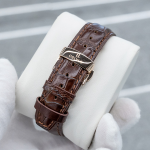 <span class=keywords><strong>OBLVLO</strong></span> Nouvelle Montre de Luxe Automatique Tourbillon pour Homme, Design Creux, Or Rose, Bracelet en Cuir, Étanche, Classique JM-TB - Product Image 5