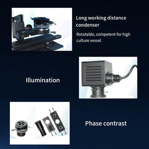 BD-S2 三眼倒立生物顕微鏡 フェーズコントラスト顕微鏡 生体細胞培養および微生物分析用 - Product Image 6