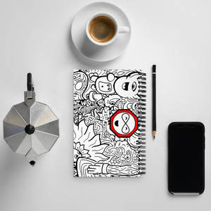# Cuaderno Espiral de 43 Páginas con Diseño de Punta de Dedo para Arte y Creatividad, Tarot Witch Point - Product Image 4
