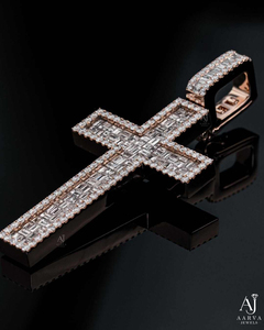 Colgante de Diamante Moissanite de Excelente Calidad para Hombre y Mujer, Plata de Ley 925 Chapada en Oro, Collar Hiphop para Fiesta, Mejor Precio - Product Image 5