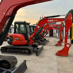 Mini-excavatrice d'occasion importée Kx161 à vendre Kx161-3 Kx161-5 Excavatrice sur chenilles Kubota de 6 tonnes Kubota Kx165 d'origine - Product Image 2