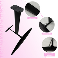 Nouveau Kit Hydrofoil Efoil Hot OEM Factory Carbon Foil Axis Fireball1350 Aile Avant SUP Foil Hydrofoil Pump Kite Surfing
