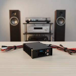 Universal 4-channel mini <b>car</b> power <b>amplifier</b> with die-cast aluminum casing - Product Image 4