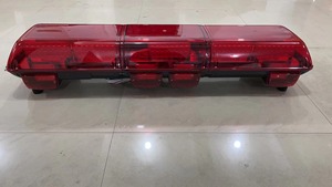 Barre lumineuse LED Ambulance avec sirène et haut-parleur barre lumineuse de pompier avec sirène et klaxon barre lumineuse d'avertissement de véhicule d'urgence - Product Image 3