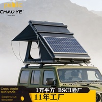 Tente de camping automatique en alliage d'aluminium à toit rigide pour SUV, imperméable, coupe-vent, quatre saisons, en tissu Oxford, 3000 mm