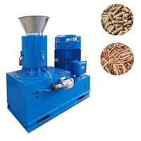 Máquina multifuncional de pellets de madera de pino y picadora, briquetas de biomasa eficientes