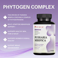 Extrait naturel de Pueraria Lobata en capsules rigides - Complément alimentaire pour la santé des femmes et l'équilibre hormonal, OEM disponible