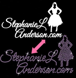Low Minimum Iron on Crystal Label Custom Brand Logo Bling Rhinestone Transfer for <strong>Hoodies</strong> Tank Tops Shirts Hat - Product Image 3