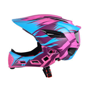 Casque de <span class=keywords><strong>vélo</strong></span> d'équilibre pour enfants, scooter, <span class=keywords><strong>vélo</strong></span> <span class=keywords><strong>à</strong></span> <span class=keywords><strong>roulettes</strong></span>, casque complet avec menton amovible, nouveau style, livraison gratuite - Product Image 4