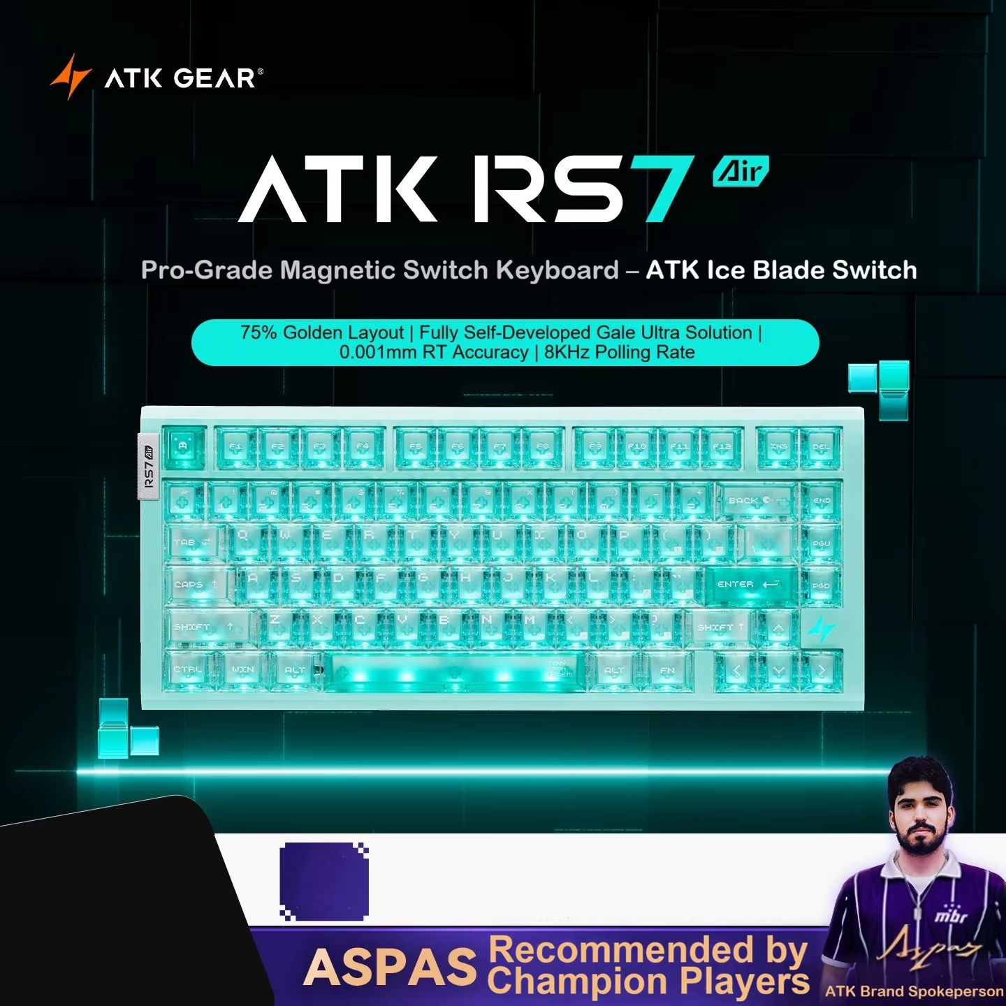 RS7 Air - Vert eau du lac