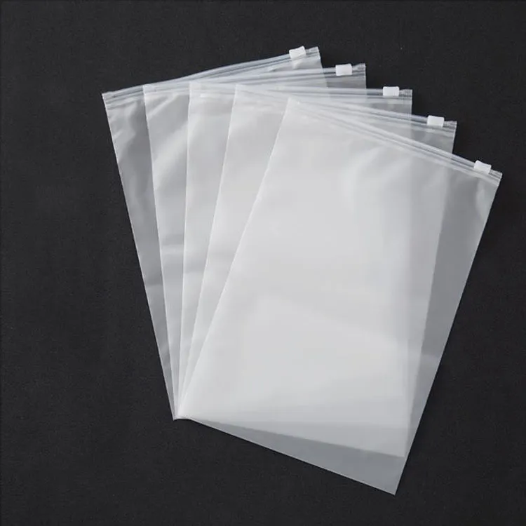 Матовый полипропиленовый полиэтиленовый ползунок с индивидуальным принтом, матовая пластиковая упаковка на молнии, сумка для упаковки одежды, ЭВА с логотипом