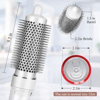 Brosse ionique professionnelle à poils ronds pour coiffage, séchage rapide, bouclage et volume – Outil pour hôtels et salons