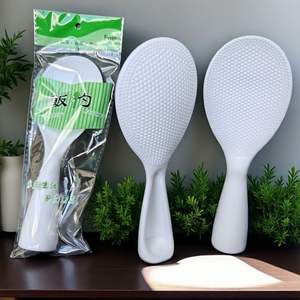 Cuillère à riz verticale, cuillère à riz hygiénique antiadhésive en plastique pour la cuisine domestique, vente en gros directe du fabricant. - Product Image 3