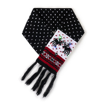 Écharpe de tête de renne de Noël pour enfants, motif dessin animé, lumières LED colorées, jacquard, écologique, hiver, Noël, Nouvel An, vente chaude