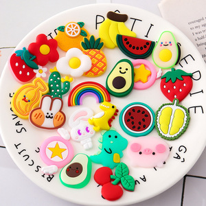 แผ่นแปะลายการ์ตูนผลไม้และสัตว์น่ารักแบบมีกาวในตัว สำหรับตกแต่งเคสมือถือ เครื่องประดับผม และงาน DIY - Product Image 2