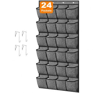 Multipurpose Large Capacity Eco-Friendly Non-Woven Fabric Clothes <b>Shoes</b> Foldable Storage Bag Hanging Closet Organizer - Product Image 1