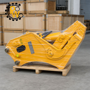 Pulvérisateur à godets de type fixe, ouverture de mâchoire 640 mm, certifié CE, pour <span class=keywords><strong>le</strong></span> traitement des barres d'armature, pour excavatrice de 12-16 tonnes, concasseur de béton - Product Image 1