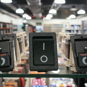 Werkseitiger 2-poliger KCD1-Wippschalter für Boote 2 Position Ein/Aus-Leistungs steuerung SPST PA66 Material Maximale Spannung 250VAC - Product Image 4