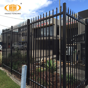 New Design <strong>Cheap</strong> Home Garden Wrought Iron <strong>Fence</strong> Metal Ornamental <strong>Picket</strong> <strong>Fence</strong> <strong>Panel</strong> for Outdoor - Product Image 6