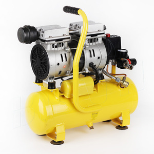 Bison China 550W 8 litros 8bar <span class=keywords><strong>Compresor</strong></span> <span class=keywords><strong>de</strong></span> <span class=keywords><strong>aire</strong></span> sin aceite para pintar sin aceite - Product Image 2