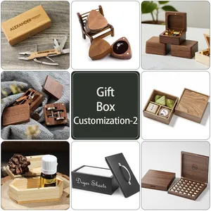 Finished Square Shape Bamboo Boxes Packaging Bamboo Perfume Essential Oil Wooden Box With Lining