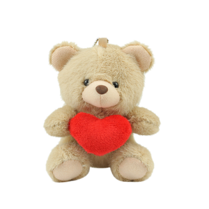 Orsacchiotto di Peluche Morbido <span class=keywords><strong>e</strong></span> Coccoloso in 2 Colori Classici, Ideale per Regali di San Valentino, Decorazione Casa - Product Image 1