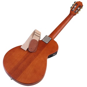 Wholesales Natural Wood Color 39 Inch 6-string Spruce Veneer Matte Exquisite Classical Guitar - Product Image 3