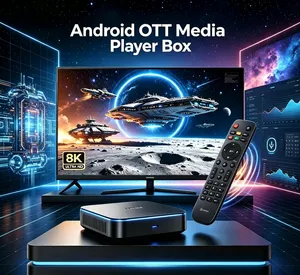 Boîtier TV intelligent Android, mini PC Android, décodeur TV 4K, boîtier TV 8K Android, streaming OTT, essai gratuit - Product Image 1
