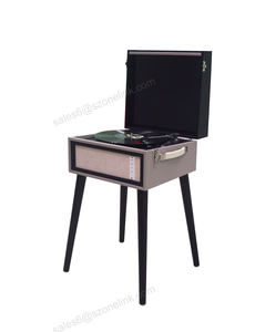 <span class=keywords><strong>Tocadiscos</strong></span> <span class=keywords><strong>de</strong></span> <span class=keywords><strong>vinilo</strong></span> a <span class=keywords><strong>precio</strong></span> <span class=keywords><strong>de</strong></span> fábrica, gramófono USB SD, <span class=keywords><strong>tocadiscos</strong></span> <span class=keywords><strong>de</strong></span> dientes azules con patas <span class=keywords><strong>de</strong></span> madera - Product Image 4