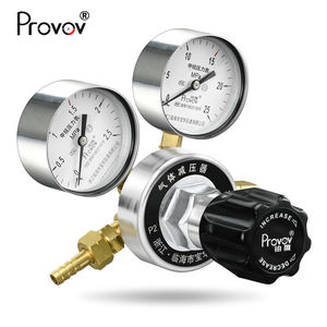 Sistem girişinin azaltılması 25MPa çıkış 2.5MPa pirinç Argon azot metan gaz silindiri kalibrasyon gazı basınç regülatörü - Product Image 2
