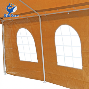 Yüksek Kaliteli Ağır Hizmet Tipi 10'x20' Açık Hava Araba Parkı Çadırı <span class=keywords><strong>Metal</strong></span> Çerçeveli Yan Duvarlı Portatif Garaj Araba Park Etme Çadırı Araba Kullanımı İçin - Product Image 6