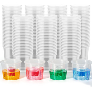 Verres à shot jetables empilables en plastique 3oz/85ml et 4oz/120ml en PP transparent pour fêtes OEM - Product Image 4