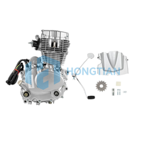 Moteur complet 200cc/250cc adapté aux moteurs de VTT 4 temps, moteurs de moto verticaux, moteurs monocylindres verticaux