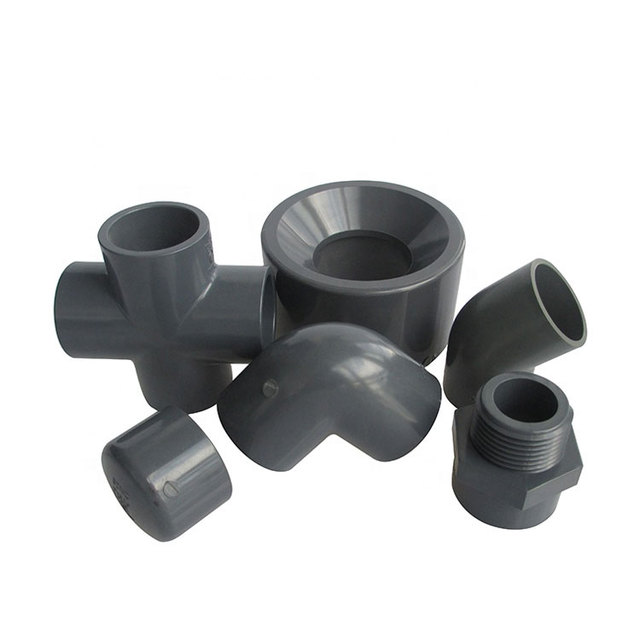 20mm 25mm 32 mm PVC Pipe Fittings Elbow Cross Tee PVC Connector for Plumbing Water Supply