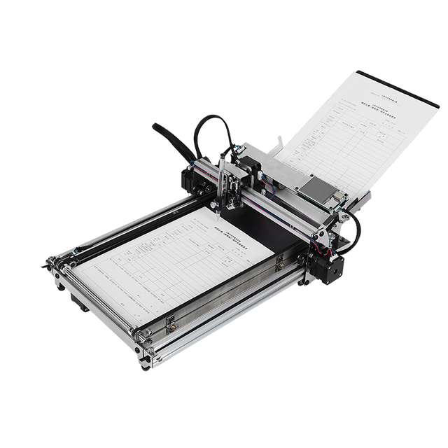 ActionLasers A4 Size Professional Assembled Auto Paper Feeding Drawbot Pen Writing Drawing Robot Machine Lettering Corexy Normal