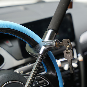 Impugnatura telescopica antifurto multifunzione per volante auto 3 chiavi incluse - Product Image 6