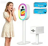 Support de cadre en aluminium ovale pour photomaton, modèle Event Use Romans Roaming, pour unité DSLR 12.9, idéal pour la location par les professionnels de mariages et de fêtes