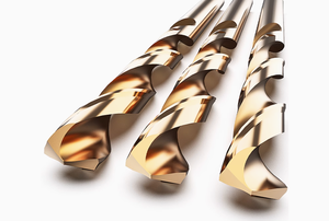 قطعة ملتوية مستقيمة من عرقوب الكوبالت تحتوي على صنبور مثقاب العجين المقلي - Product Image 4