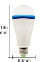 Iluminación nocturna Lámpara LED recargable Lámpara de linterna para acampar Faros LED 95 Batería de litio Sensor blanco Usb recargable 120lm