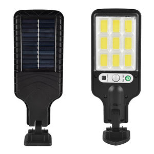 Promotion : <span class=keywords><strong>Applique</strong></span> murale solaire <span class=keywords><strong>LED</strong></span> extérieure en aluminium, longue bande, avec détecteur de mouvement, étanche, super lumineuse, éclairage de jardin intégré - Product Image 2