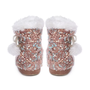 شبشب برقبة غامضة لغرف النوم المنزلية مع أحذية برقبة داخلية - Product Image 4