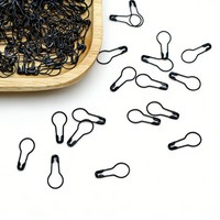 Épingles de sécurité en forme de gourde en fer, personnalisées en usine en Chine, 21,5 mm, épingles de sécurité en forme de poire