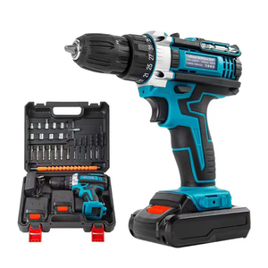 Factory Sell Brushed Electric Drill <b>Tool</b> <b>Sets</b> Electric Screwdriver Kits 3-Function Import Cordless Lithium Power <b>Tool</b> <b>Set</b> - Product Image 6