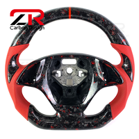 Volant de course en fibre de carbone forgée pour l'intérieur de voiture, pour Chevrolet Camaro SS Corvette C7 Z06 Z51 ZR1 Silverado GMC Cruze