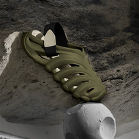 Vente en gros – Nouveauté 2025 – Sabots de jardin en EVA pour homme, design tendance, talon compensé souple, plateforme respirante, antidérapants, pour l'extérieur